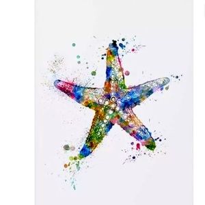 Acuarela Arte Poster Print